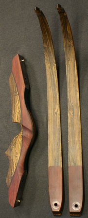Paduk/Bacote Riser with Bacote limbs