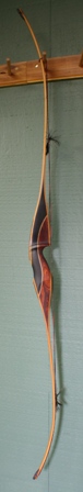 Micarta/cocobolo riser with Yew limbs