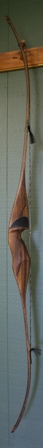 Shedua/bacote riser with shedua/bacote limbs and bacote/micarta tips