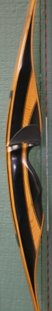 Micarta/Yew Flare Riser with Yew Limbs Micarta/Yew Flare Riser with Yew Limbs