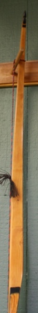Micarta/Yew Flare Riser with Yew Limbs