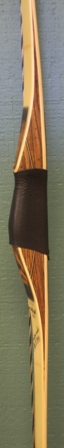 All bocote riser with bamboo limbs and micarta tips