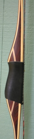 All cocobolo riser with juniper/bamboo limbs