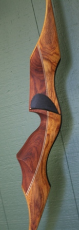 Shedua/bolivian rosewood riser with shedua limbs