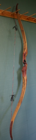 Shedua/bolivian rosewood riser with shedua limbs